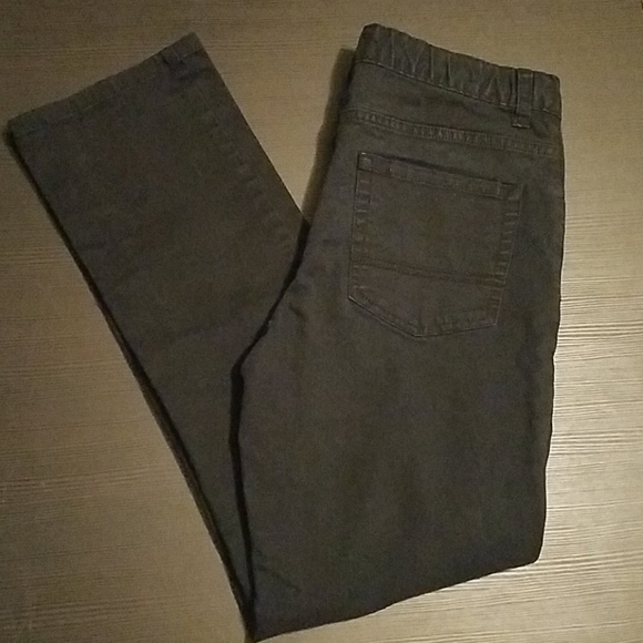 boys black stretch jeans